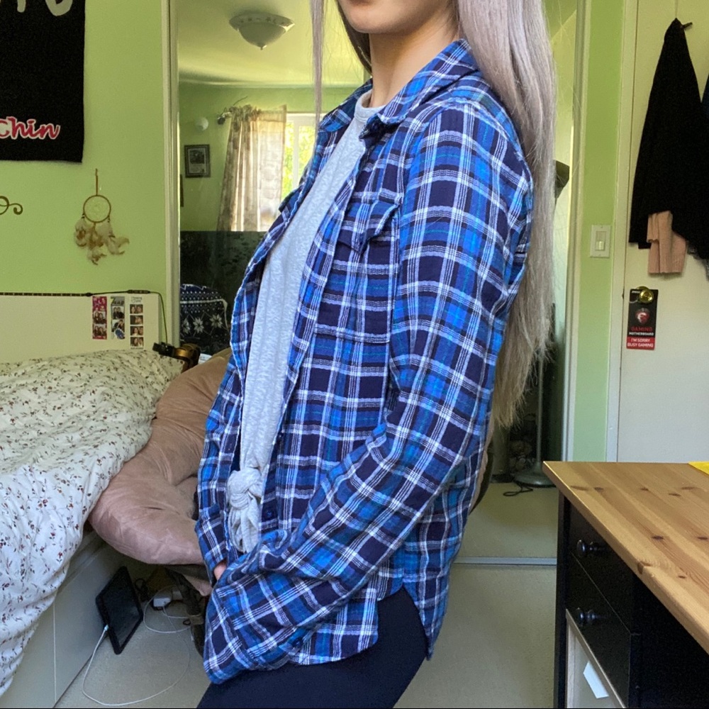 Blue flannel - Picture 3 of 3
